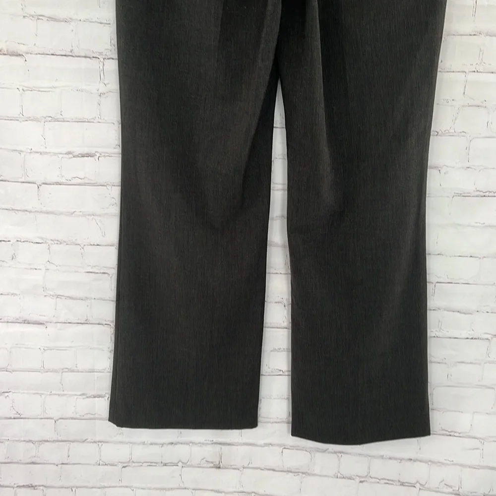 Rafaella straight leg professional Black/gray pants size 12